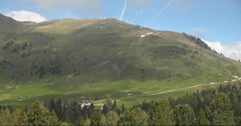 Webcam Bellamonte-Alpe Lusia  - Pista direttissima Le Cune