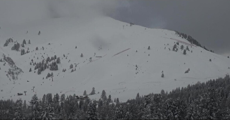 Webcam Bellamonte-Alpe Lusia  - Pista direttissima Le Cune