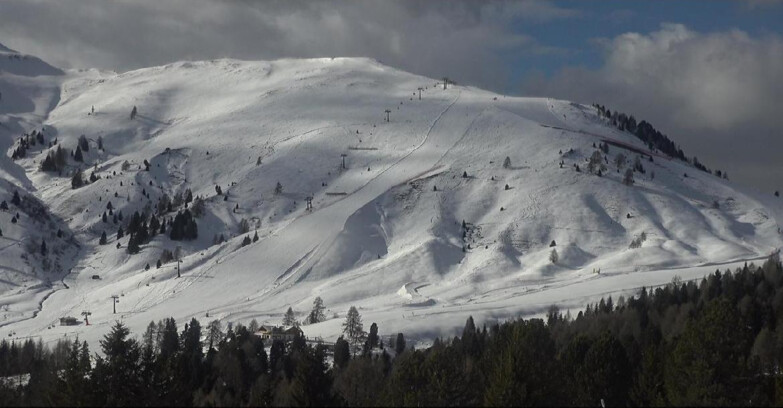 Webcam Bellamonte-Alpe Lusia - Pista direttissima Le Cune