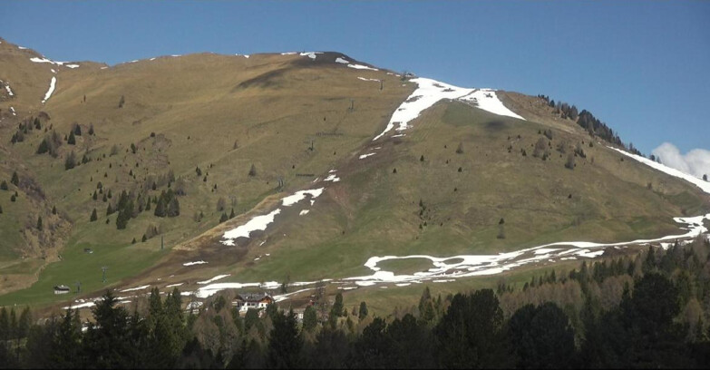Webcam Bellamonte-Alpe Lusia  - Pista direttissima Le Cune