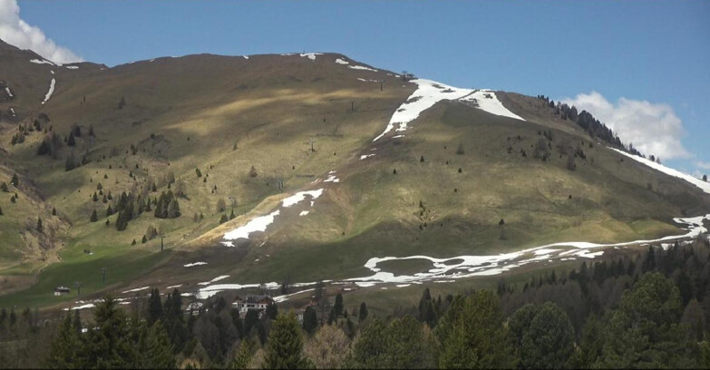Webcam Bellamonte-Alpe Lusia  - Pista direttissima Le Cune