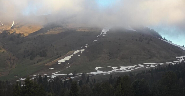 Webcam Bellamonte-Alpe Lusia  - Pista direttissima Le Cune