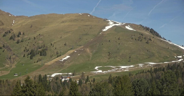 Webcam Bellamonte-Alpe Lusia  - Pista direttissima Le Cune