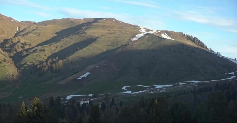 Webcam Bellamonte-Alpe Lusia  - Pista direttissima Le Cune