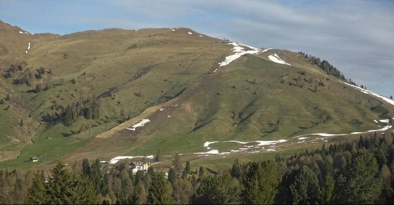 Webcam Bellamonte-Alpe Lusia  - Pista direttissima Le Cune
