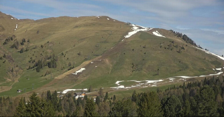 Webcam Bellamonte-Alpe Lusia  - Pista direttissima Le Cune
