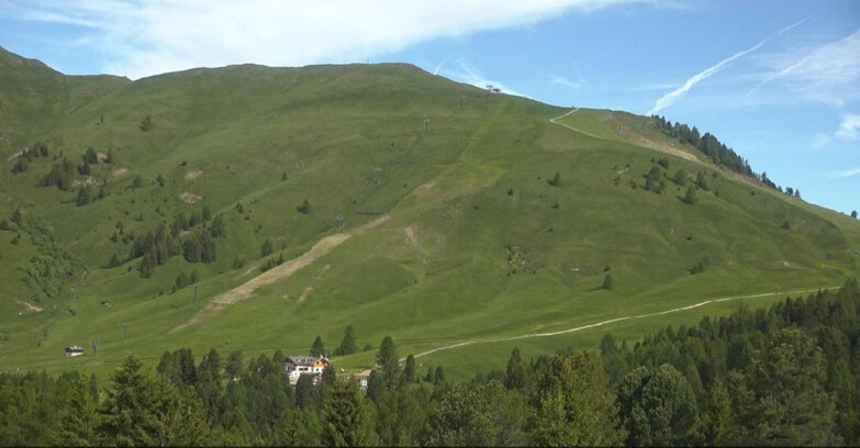 Webcam Bellamonte-Alpe Lusia  - Pista direttissima Le Cune