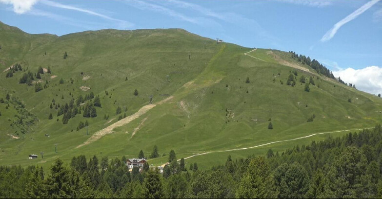 Webcam Bellamonte-Alpe Lusia - Pista direttissima Le Cune