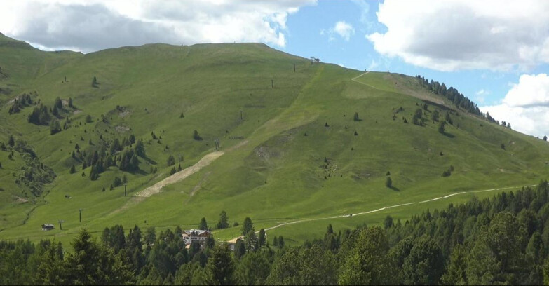 Webcam Bellamonte-Alpe Lusia - Pista direttissima Le Cune