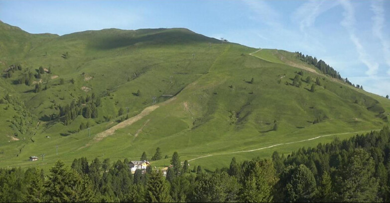 Webcam Bellamonte-Alpe Lusia - Pista direttissima Le Cune