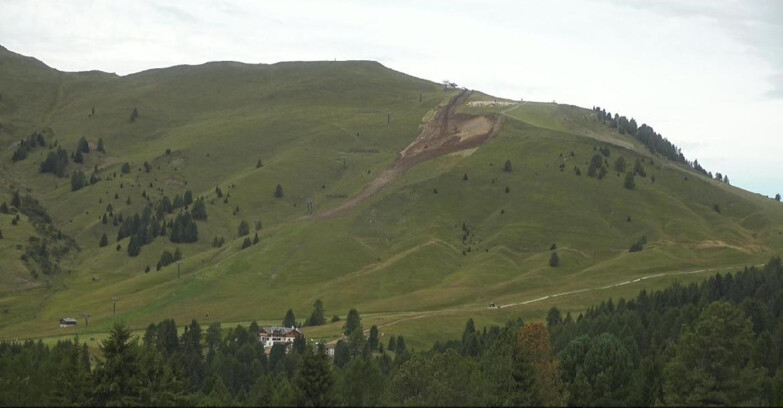 Webcam Bellamonte-Alpe Lusia  - Pista direttissima Le Cune
