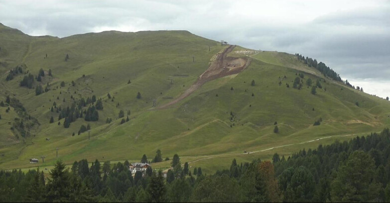 Webcam Bellamonte-Alpe Lusia  - Pista direttissima Le Cune