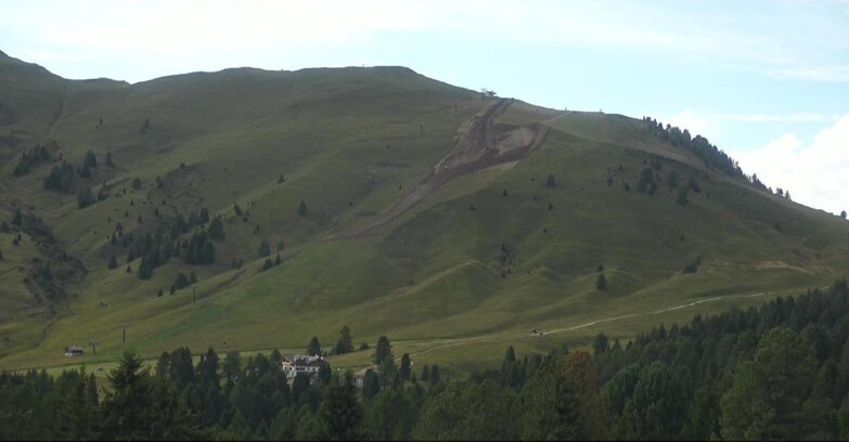 Webcam Bellamonte-Alpe Lusia  - Pista direttissima Le Cune