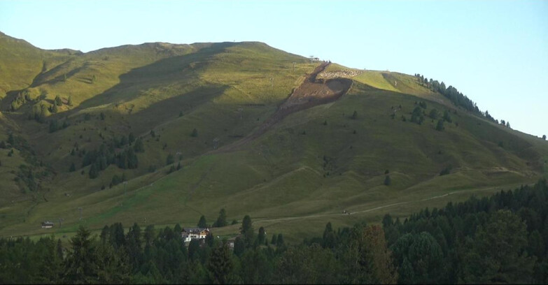 Webcam Bellamonte-Alpe Lusia  - Pista direttissima Le Cune