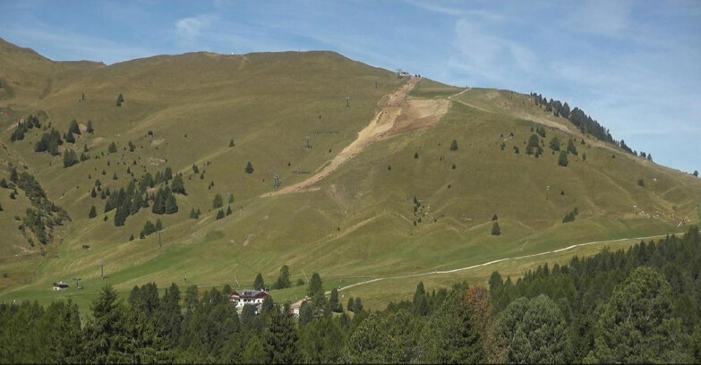 Webcam Bellamonte-Alpe Lusia - Pista direttissima Le Cune