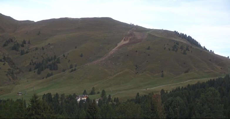 Webcam Bellamonte-Alpe Lusia - Pista direttissima Le Cune