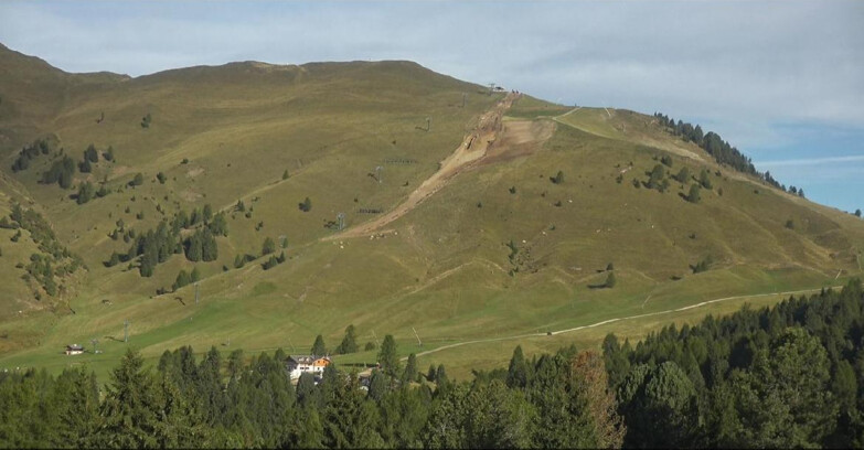 Webcam Bellamonte-Alpe Lusia - Pista direttissima Le Cune