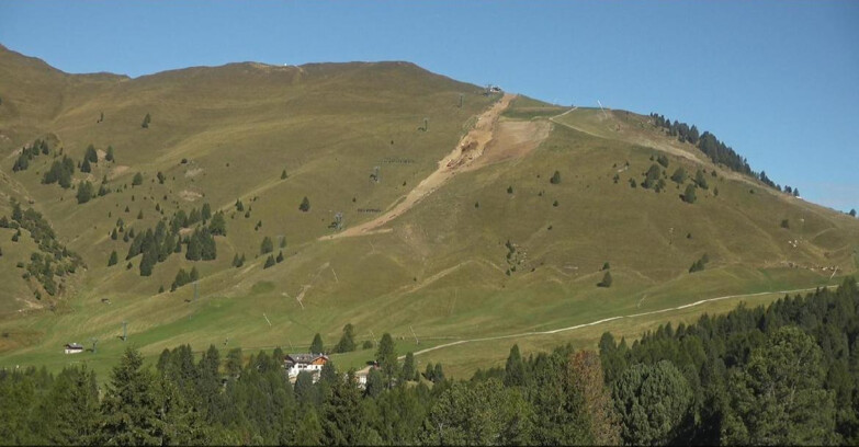 Webcam Bellamonte-Alpe Lusia - Pista direttissima Le Cune