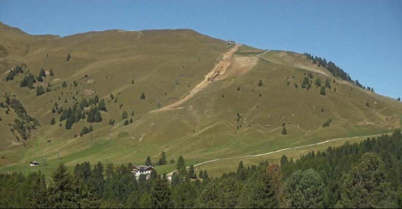 Webcam Bellamonte-Alpe Lusia - Pista direttissima Le Cune