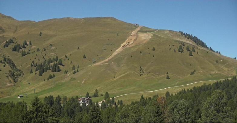 Webcam Bellamonte-Alpe Lusia - Pista direttissima Le Cune