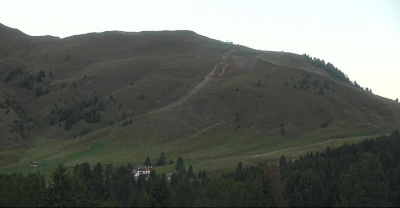 Webcam Bellamonte-Alpe Lusia - Pista direttissima Le Cune