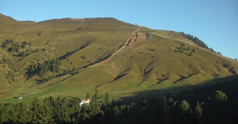 Webcam Bellamonte-Alpe Lusia - Pista direttissima Le Cune