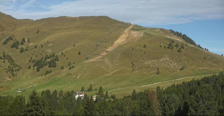 Webcam Белламонте-Альпе-Лусиа  - Pista direttissima Le Cune