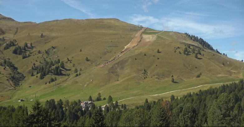 Webcam Белламонте-Альпе-Лусиа  - Pista direttissima Le Cune
