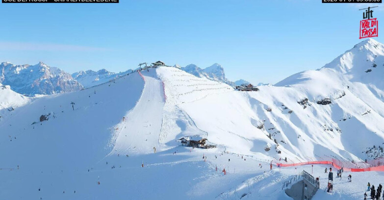 Webcam Канацей-Бельведере  - Canazei - Col dei Rossi