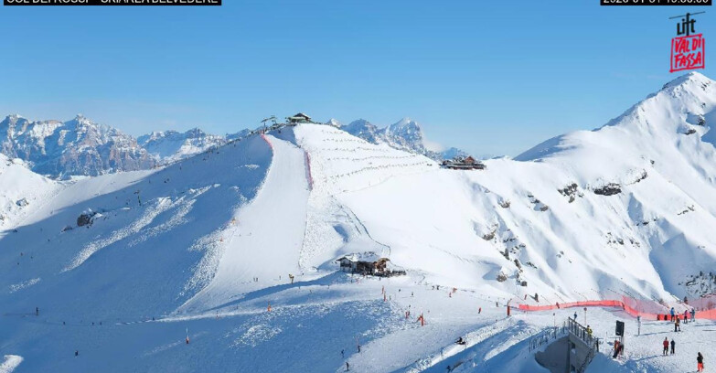 Webcam Канацей-Бельведере  - Canazei - Col dei Rossi