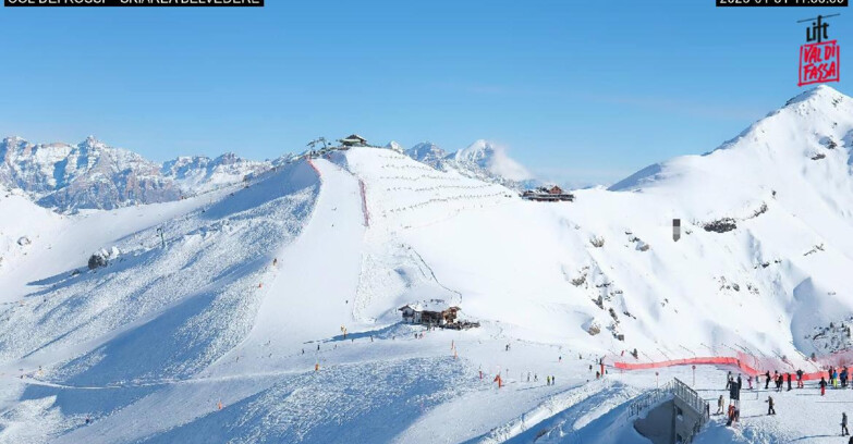 Webcam Канацей-Бельведере  - Canazei - Col dei Rossi