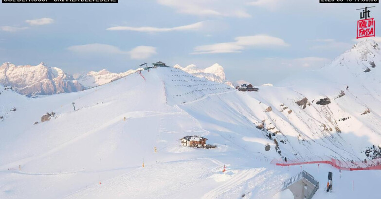 Webcam Канацей-Бельведере  - Canazei - Col dei Rossi