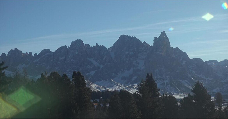 Webcam Bellamonte-Alpe Lusia  - Palagruppe