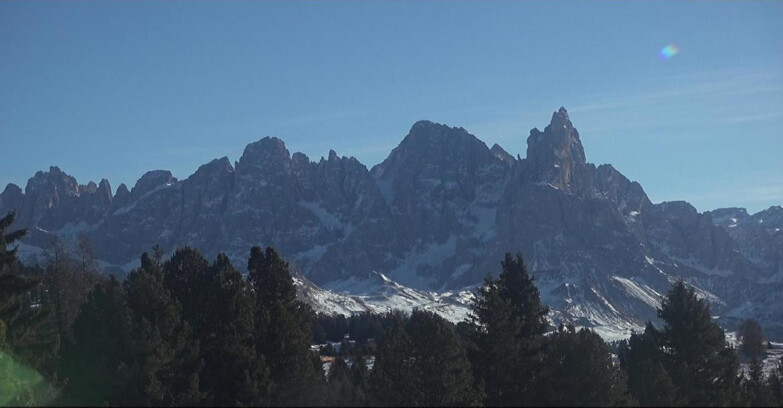 Webcam Bellamonte-Alpe Lusia  - Pale di San Martino