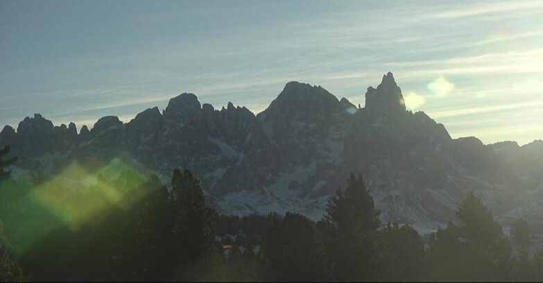 Webcam Bellamonte-Alpe Lusia  - Palagruppe