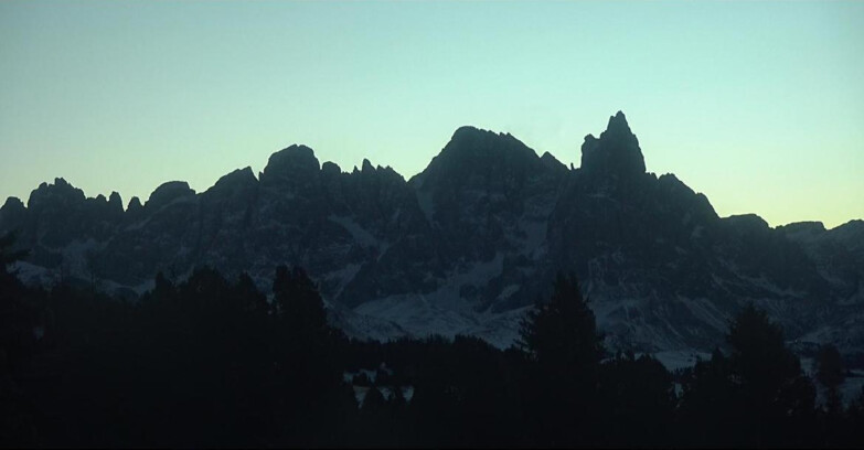 Webcam Белламонте-Альпе-Лусиа  - Pale di San Martino