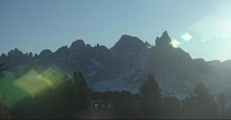 Webcam Белламонте-Альпе-Лусиа  - Pale di San Martino