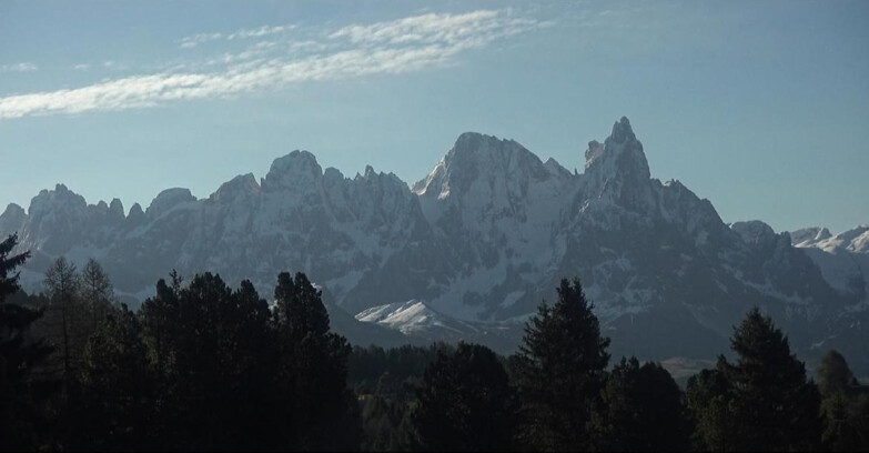 Webcam Bellamonte-Alpe Lusia  - Pale di San Martino