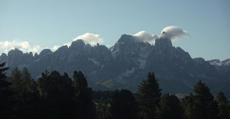 Webcam Белламонте-Альпе-Лусиа  - Pale di San Martino
