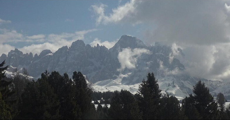 Webcam Bellamonte-Alpe Lusia - Pale di San Martino