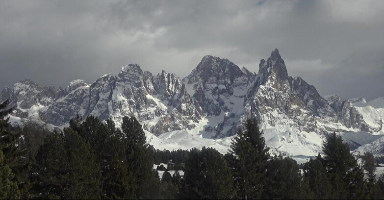 Webcam Bellamonte-Alpe Lusia - Pale di San Martino