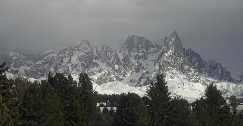 Webcam Bellamonte-Alpe Lusia - Pale di San Martino