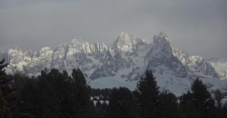 Webcam Bellamonte-Alpe Lusia  - Pale di San Martino
