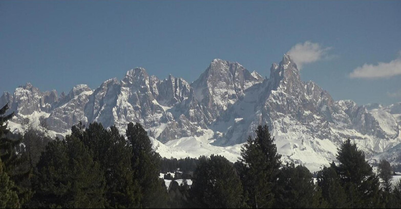 Webcam Белламонте-Альпе-Лусиа  - Pale di San Martino
