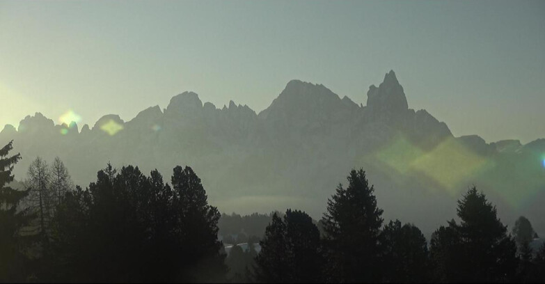 Webcam Bellamonte-Alpe Lusia  - Pale di San Martino