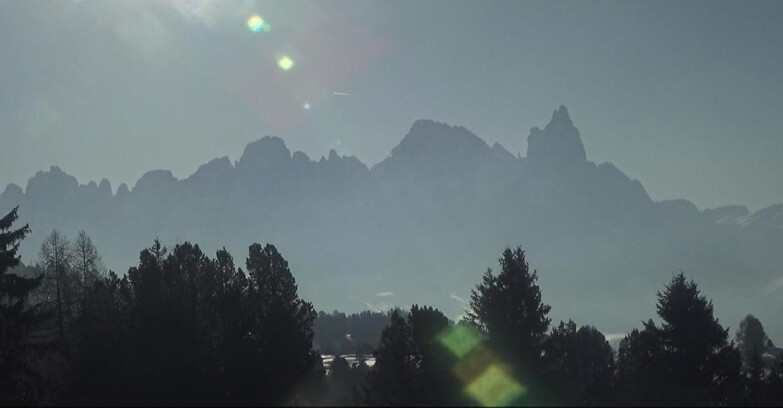 Webcam Bellamonte-Alpe Lusia  - Pale di San Martino