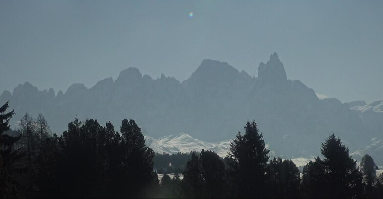 Webcam Bellamonte-Alpe Lusia  - Pale di San Martino