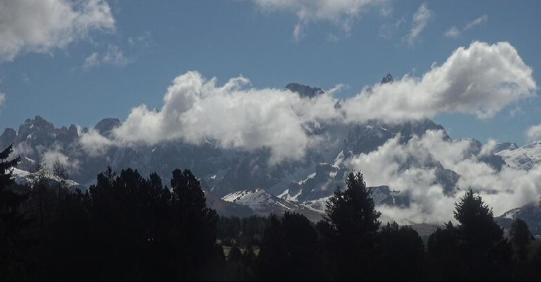 Webcam Bellamonte-Alpe Lusia  - Palagruppe