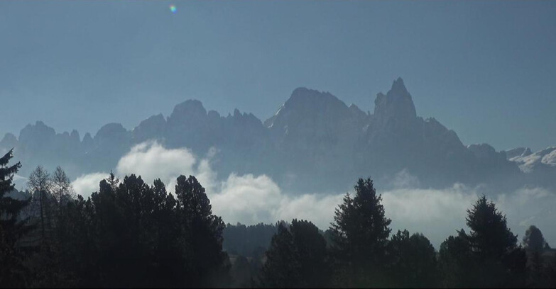 Webcam Bellamonte-Alpe Lusia - Pale di San Martino