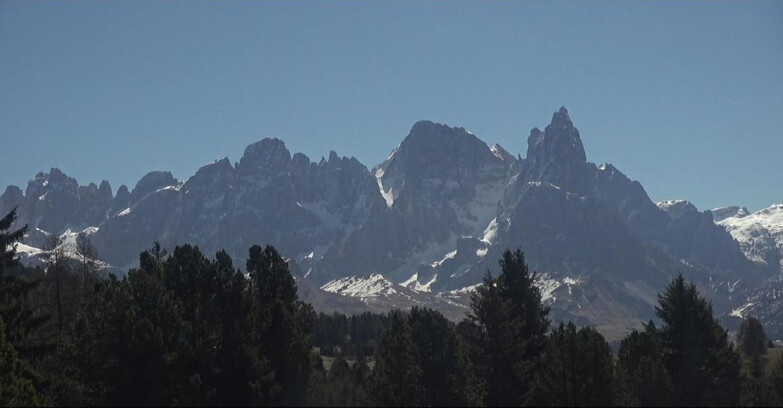 Webcam Bellamonte-Alpe Lusia - Pale di San Martino